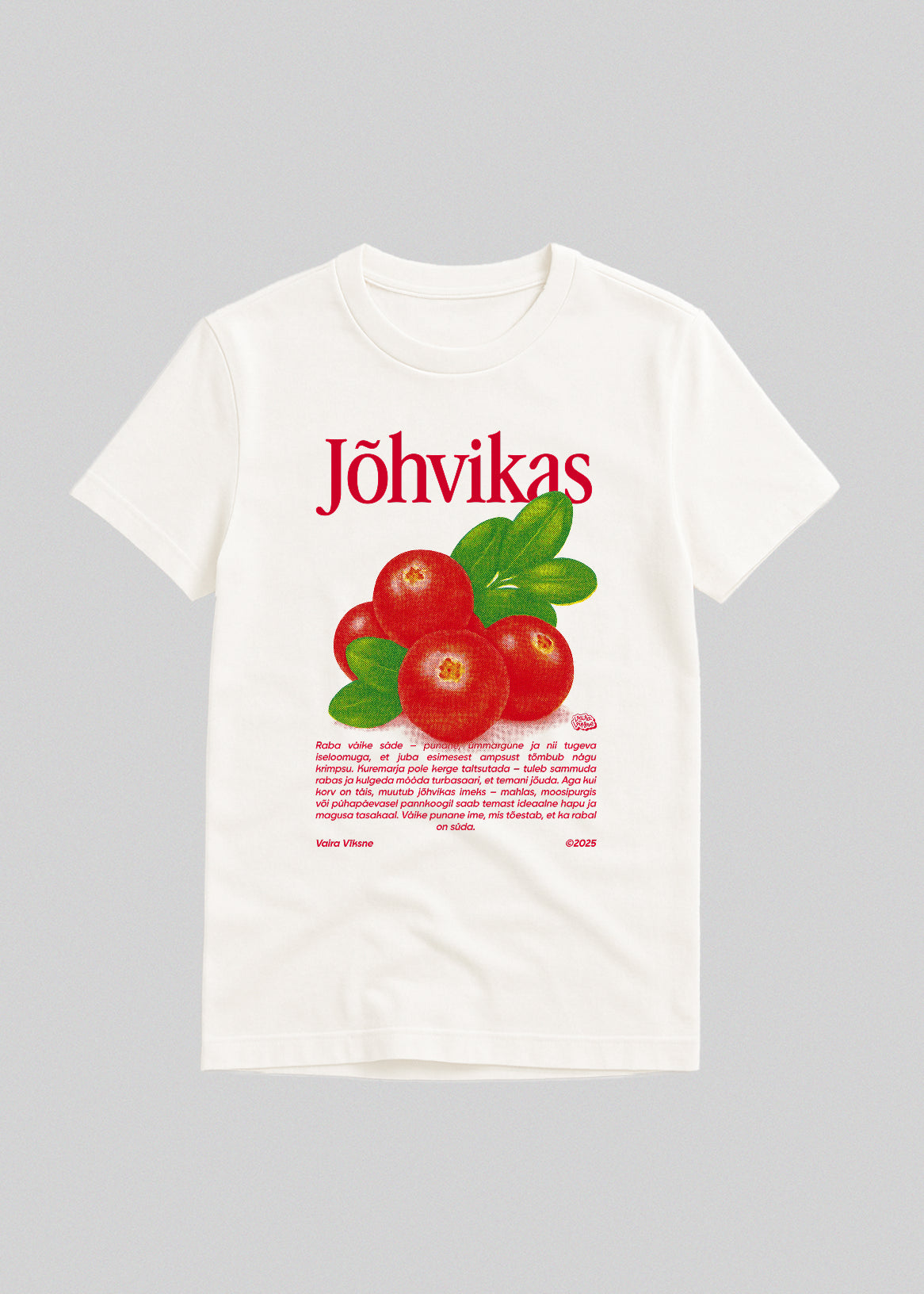 Organic Cotton T-Shirt JÕHVIKAS