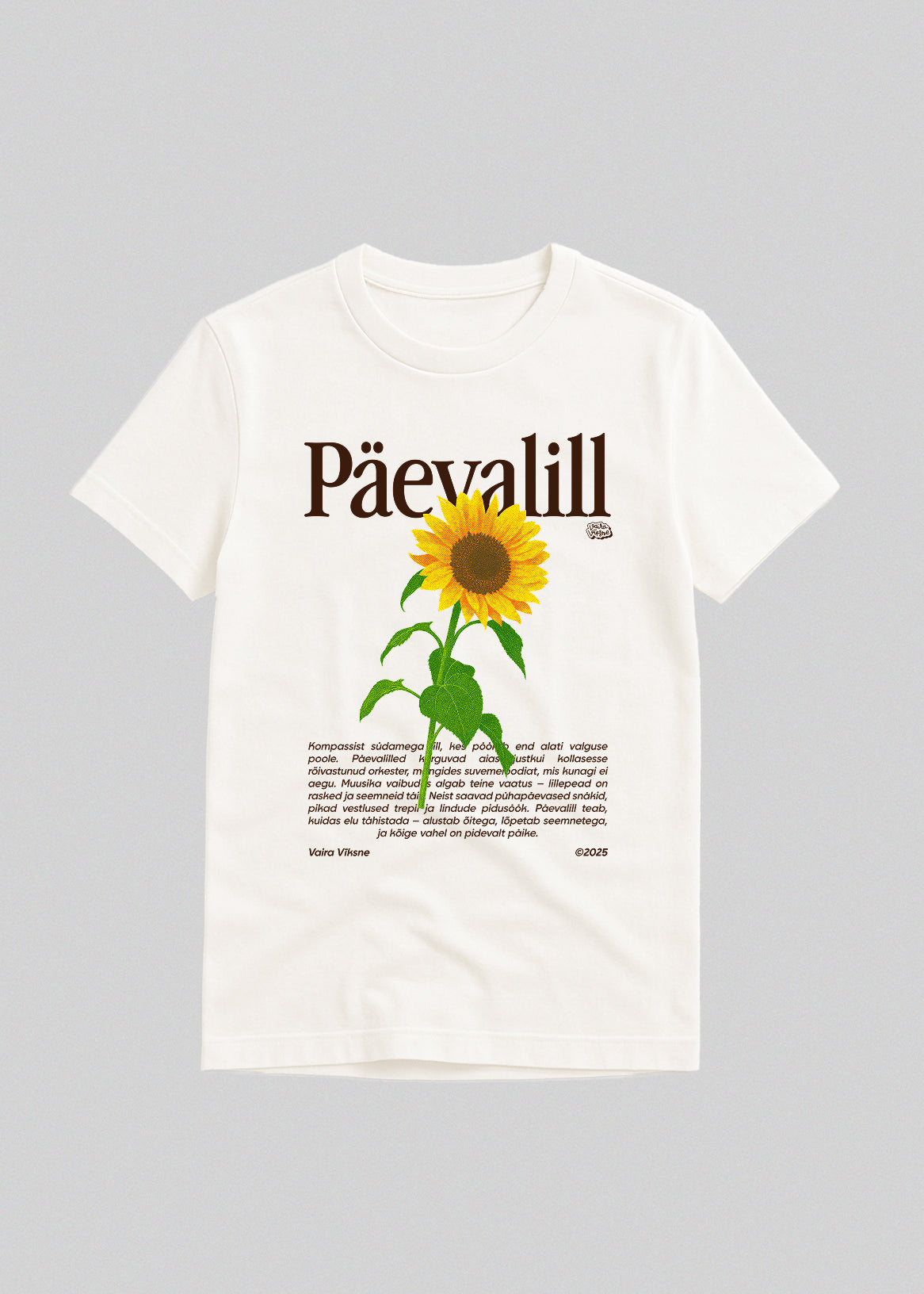 Organic Cotton T-Shirt PÄEVALILL