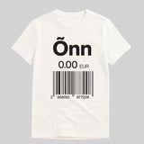 Organic Cotton T-Shirt ÕNN BW