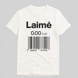 Organic Cotton T-Shirt LAIMĖ BW