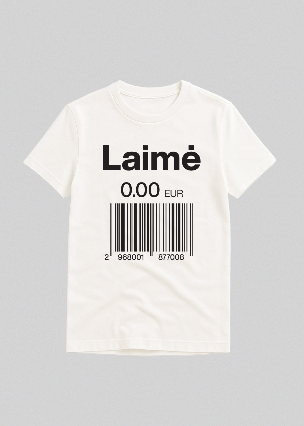 Organic Cotton T-Shirt LAIMĖ BW