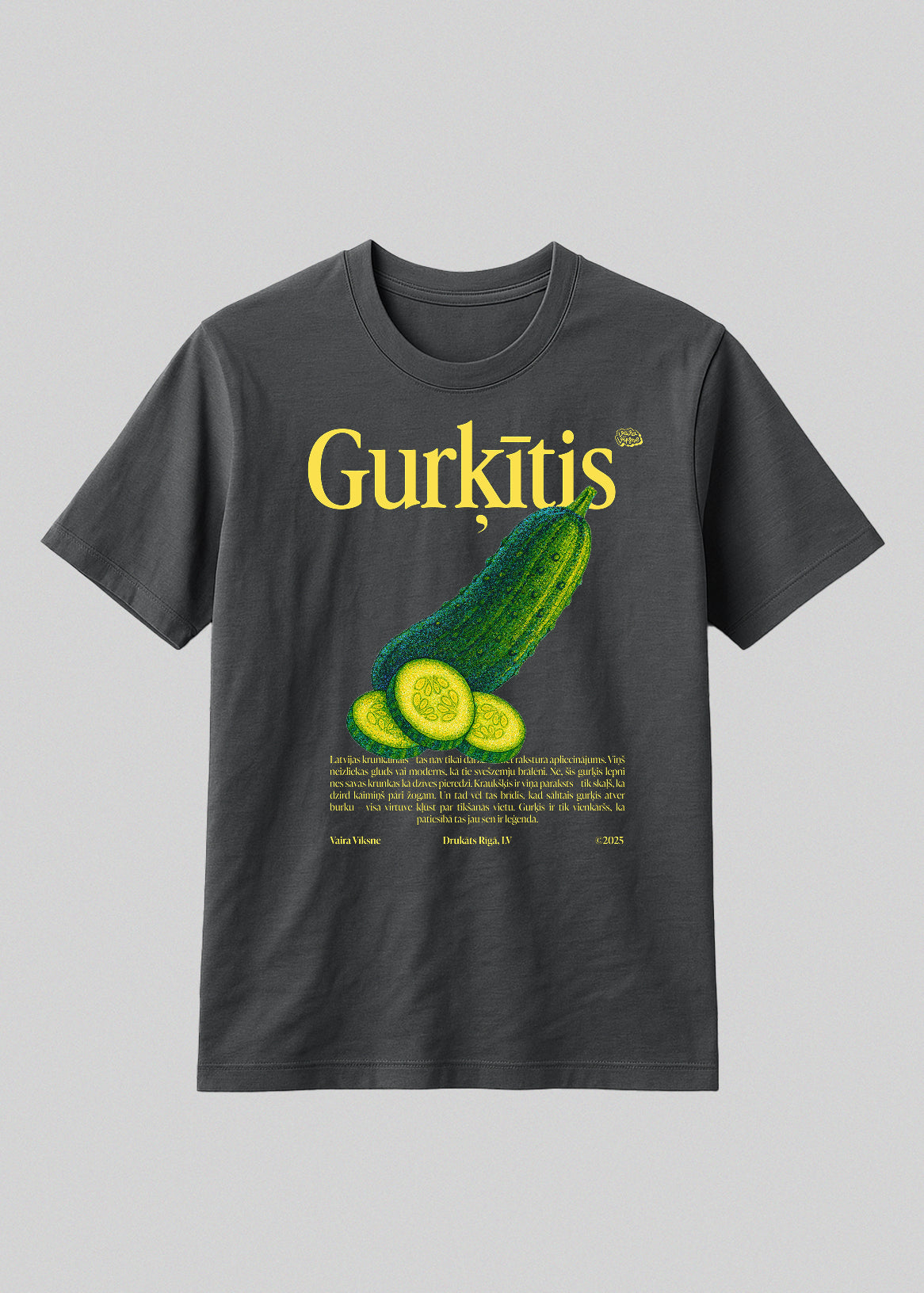 Organiskas Kokvilnas T-krekls GURĶĪTIS