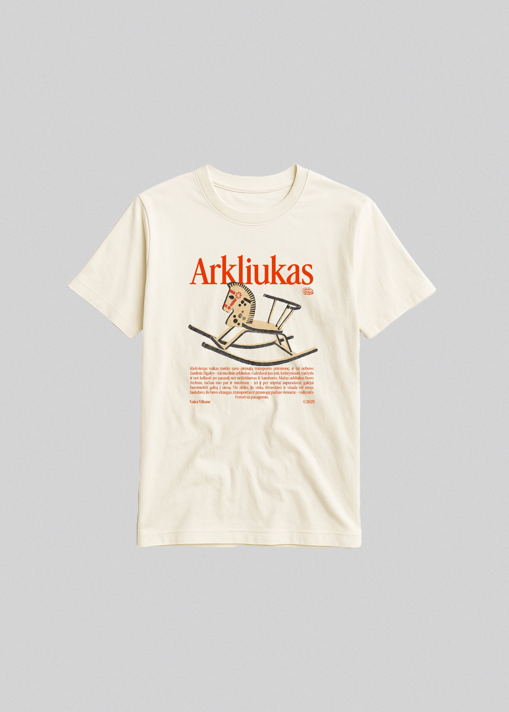 Kids Organic Cotton T-shirt ARKLIUKAS