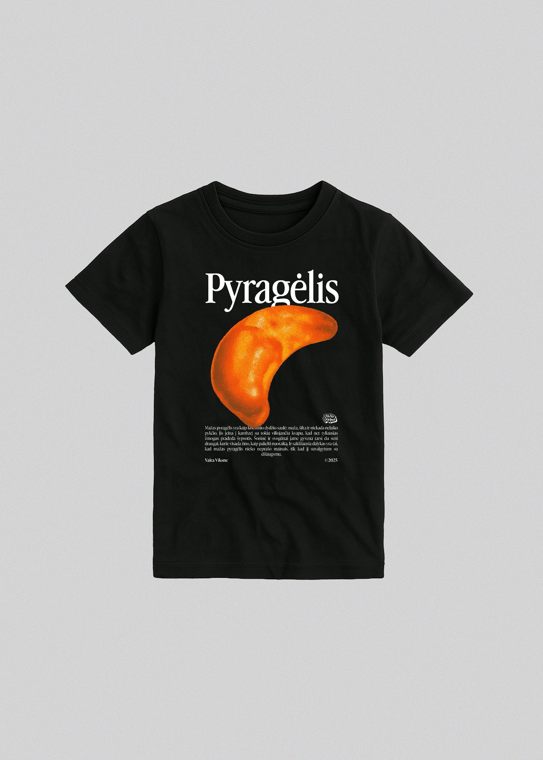 Kids Organic Cotton T-shirt PYRAGĖLIS