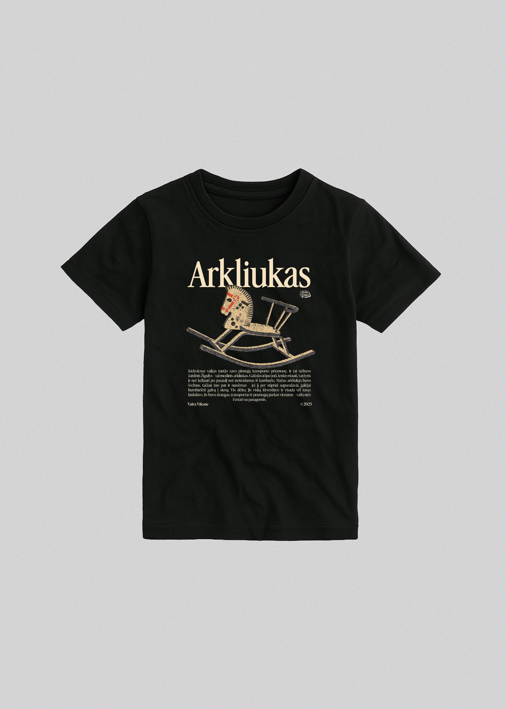 Kids Organic Cotton T-shirt ARKLIUKAS