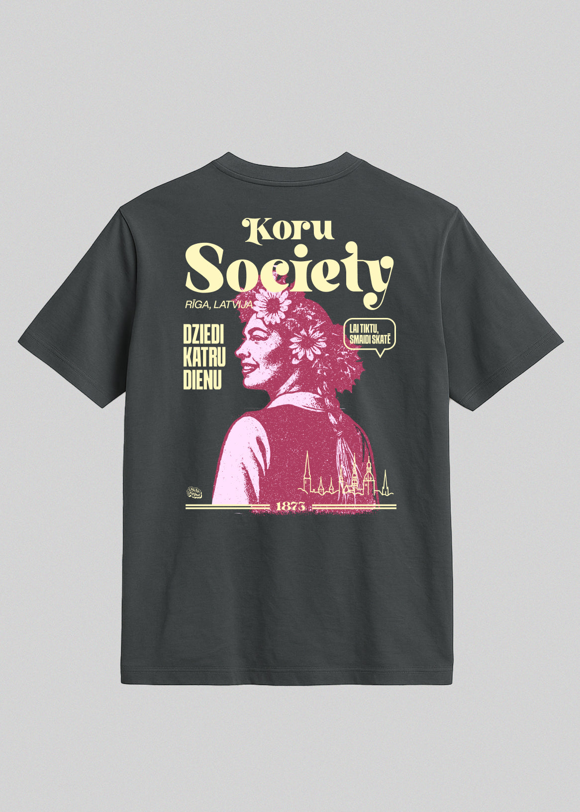 Organiskas Kokvilnas T-krekls KORU SOCIETY