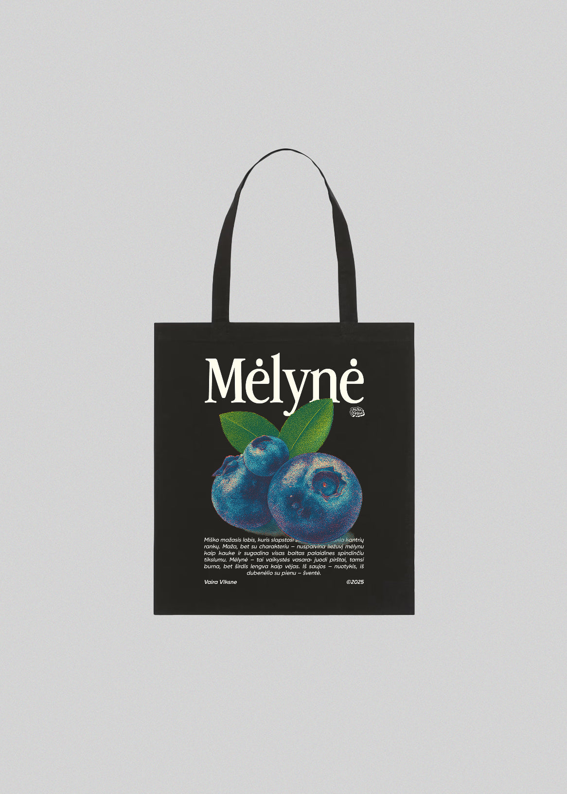 Tote Bag MĖLYNĖ