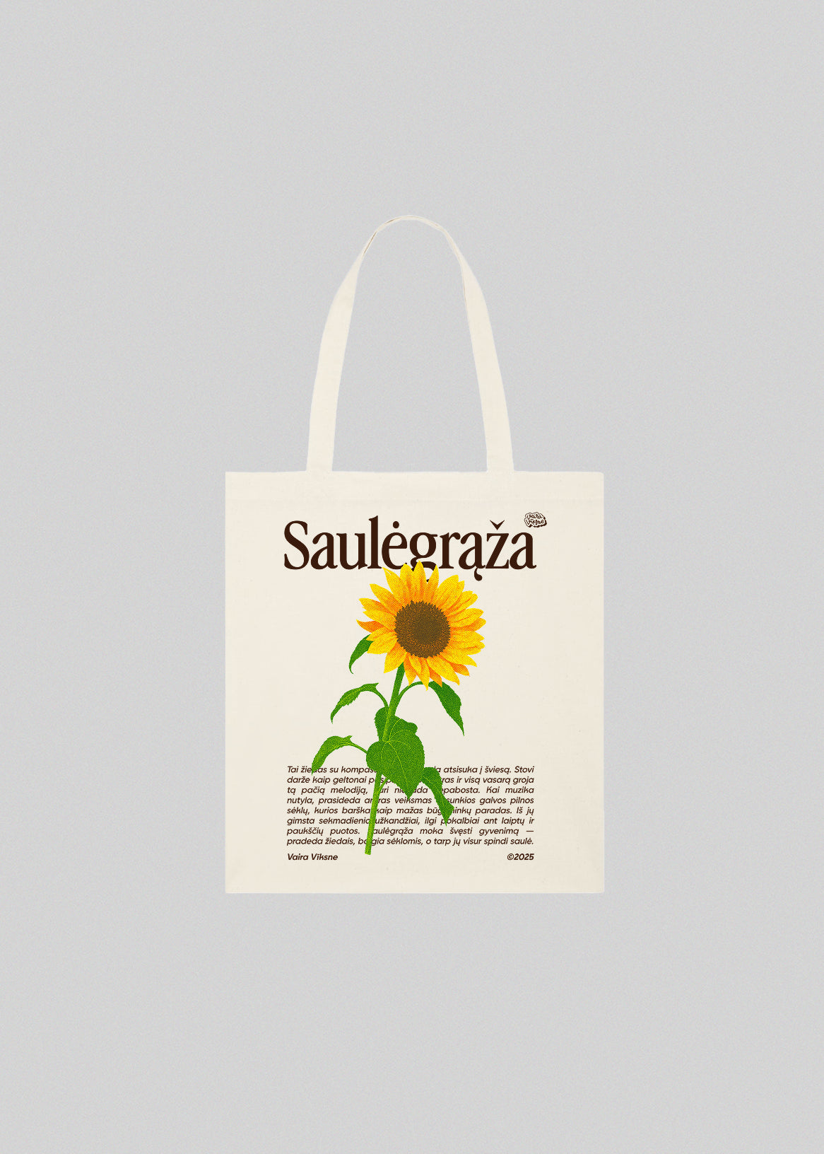 Tote Bag SAULĖGRĄŽA