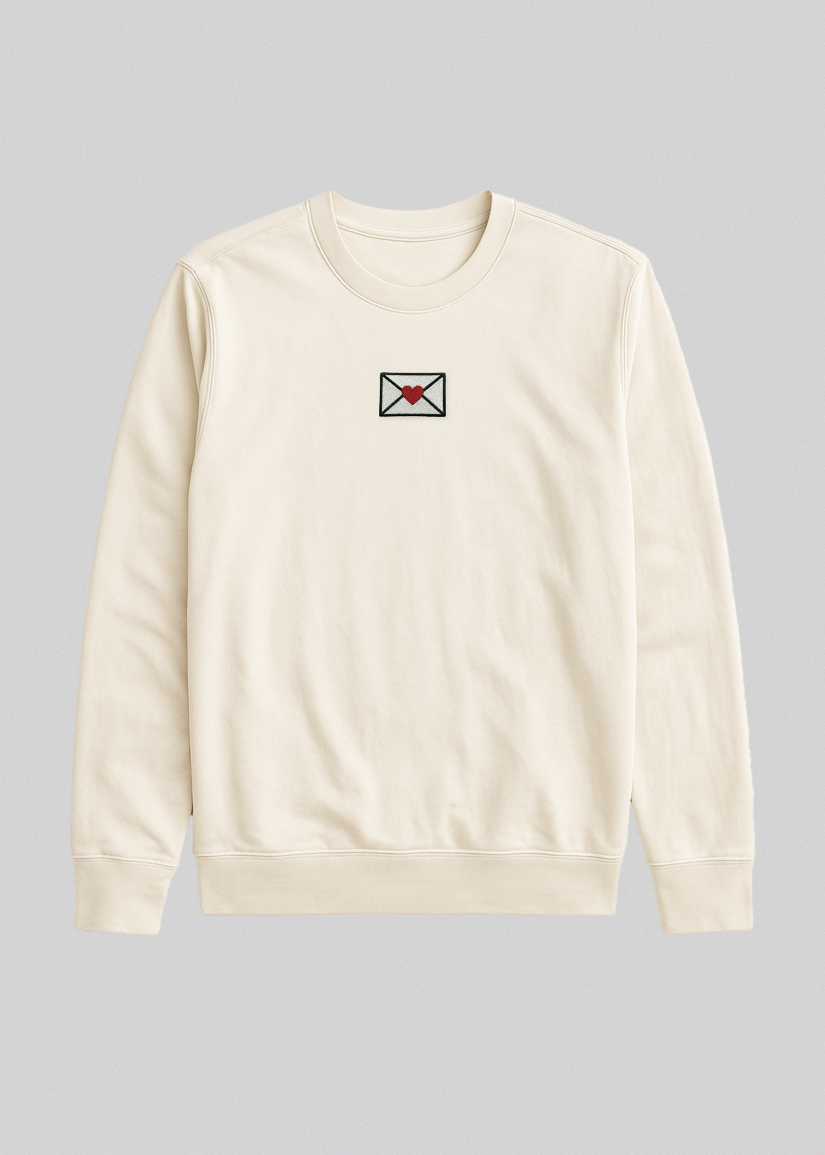 Organic Cotton Sweatshirt LOVE LETTERS