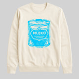 Organic Sweatshirt MLEKO ZAGĘSZCZONE