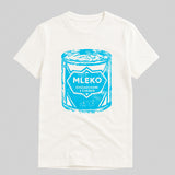 Organic Cotton T-Shirt MLEKO ZAGĘSZCZONE