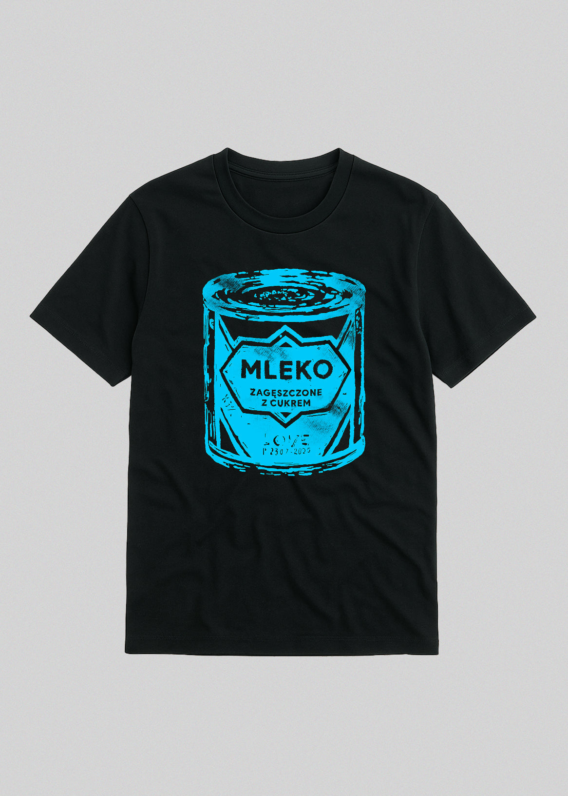 Organic Cotton T-Shirt MLEKO ZAGĘSZCZONE