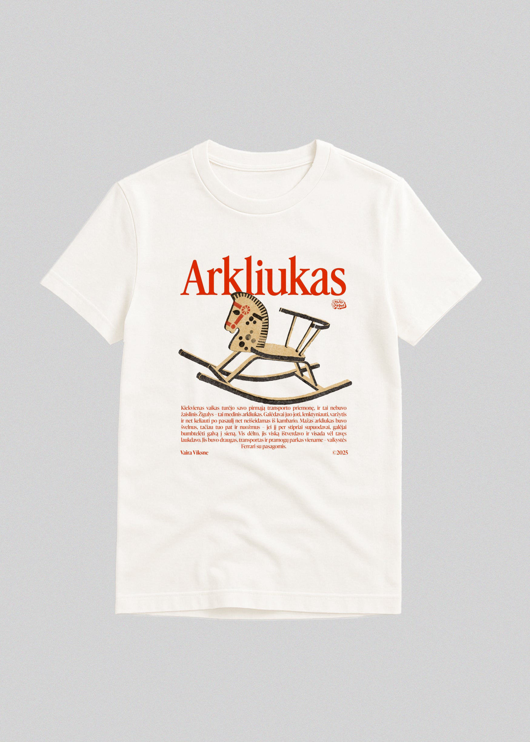 Organic Cotton T-Shirt ARKLIUKAS