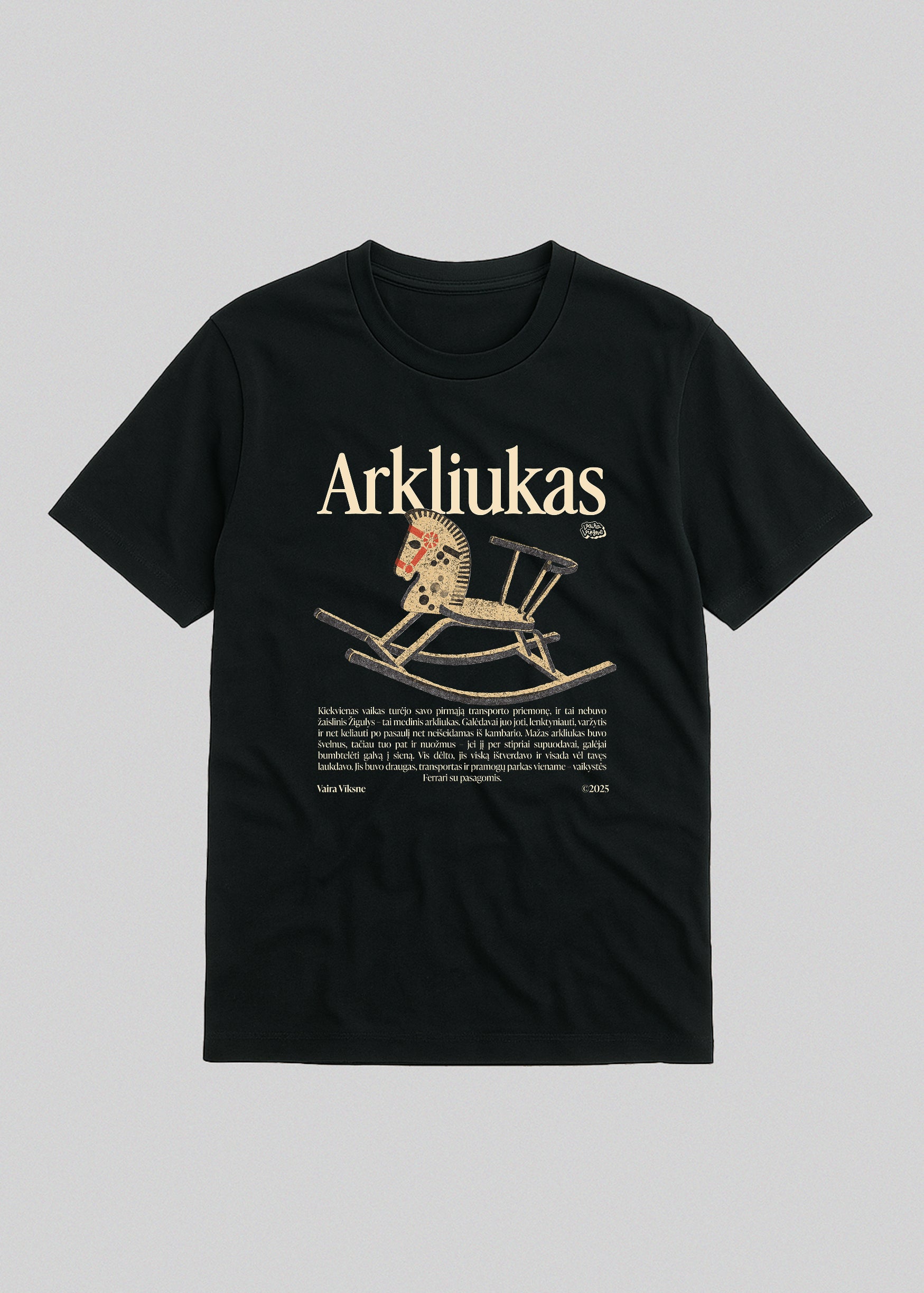 Organic Cotton T-Shirt ARKLIUKAS