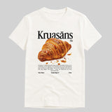 Organiskas Kokvilnas T-krekls KRUASĀNS