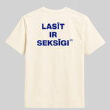 Organiskas Kokvilnas T-krekls LASĪT IR SEKSĪGI