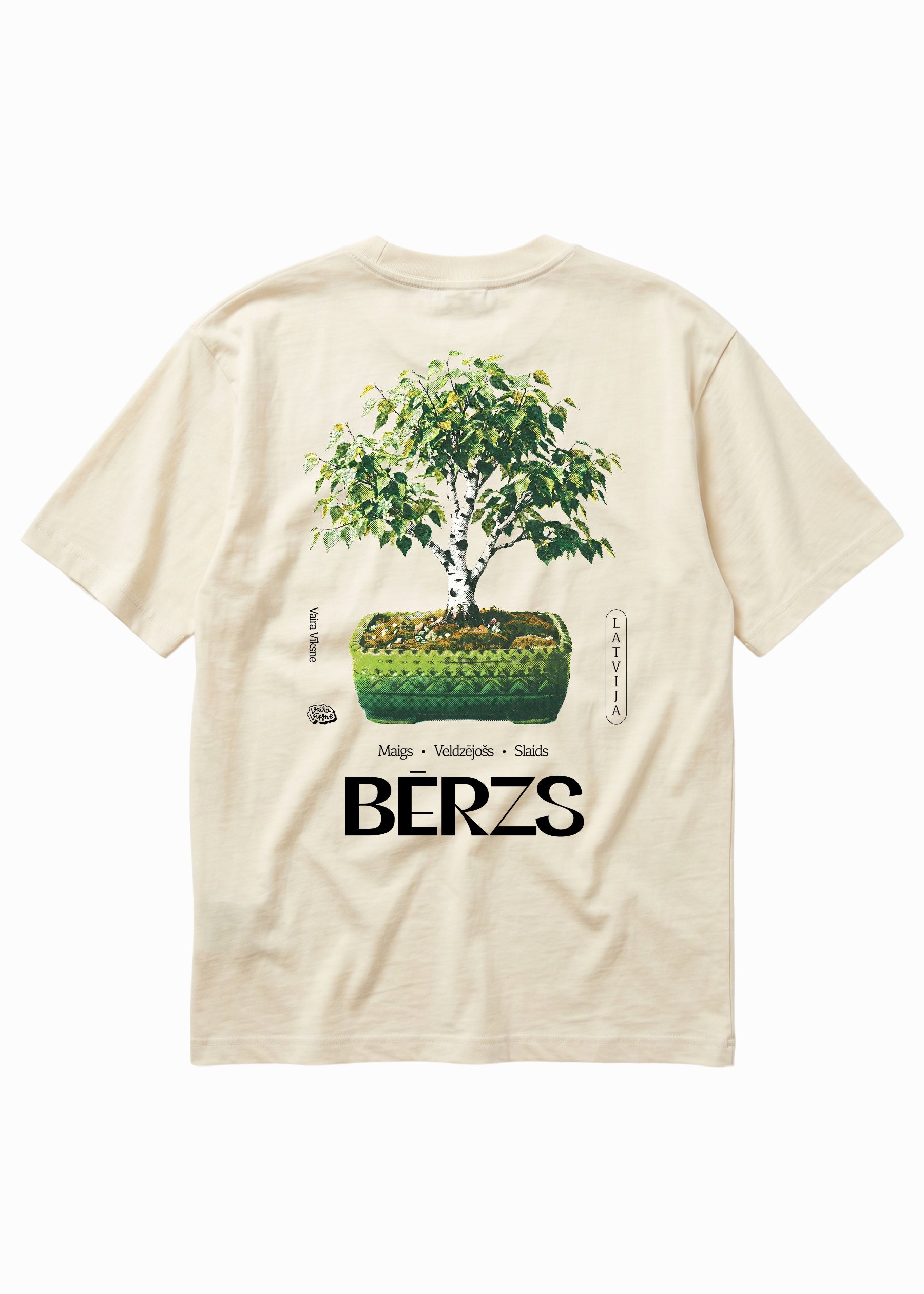 Oversized T-krekls BĒRZS