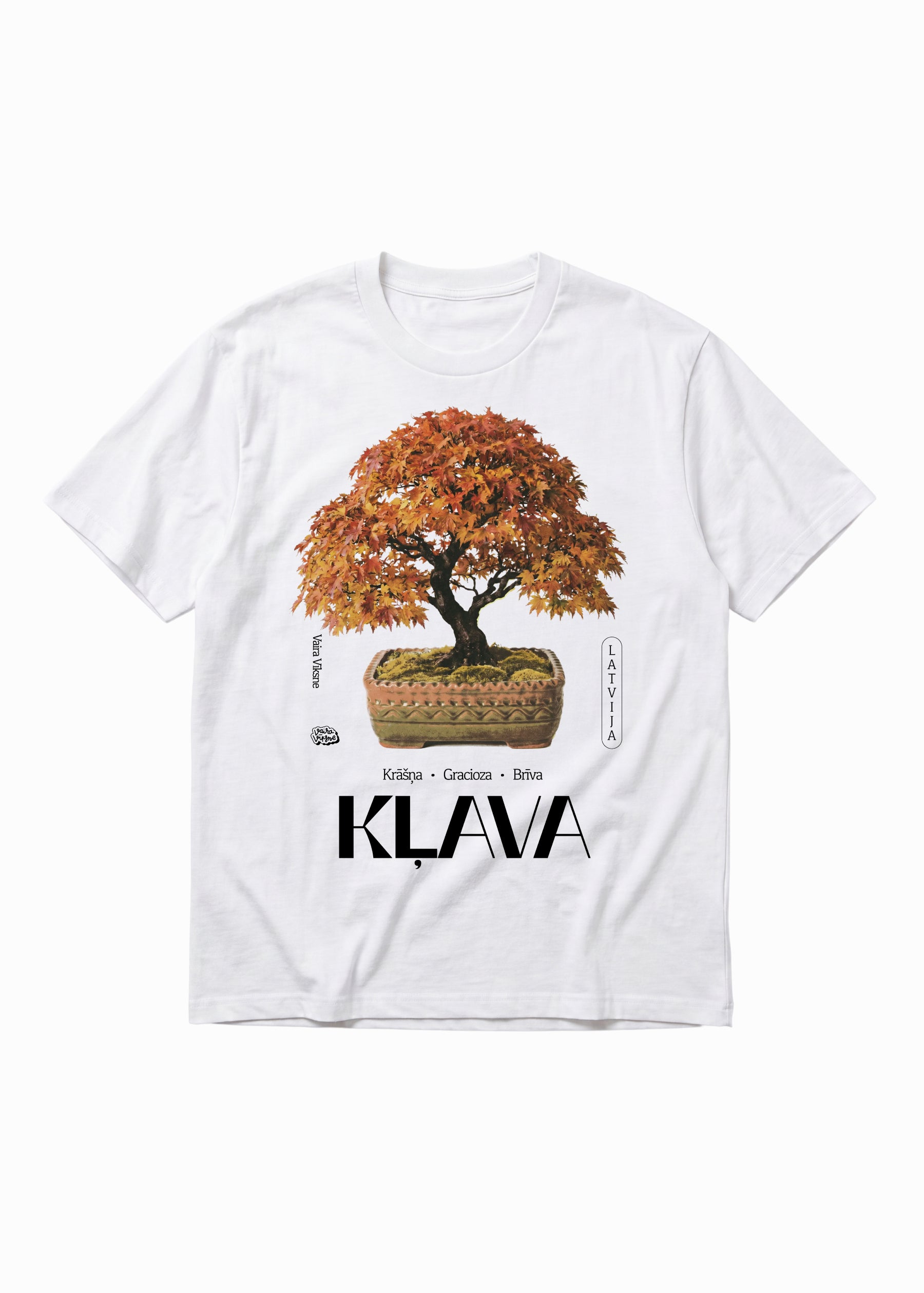 Organiskas Kokvilnas T-krekls KĻAVA