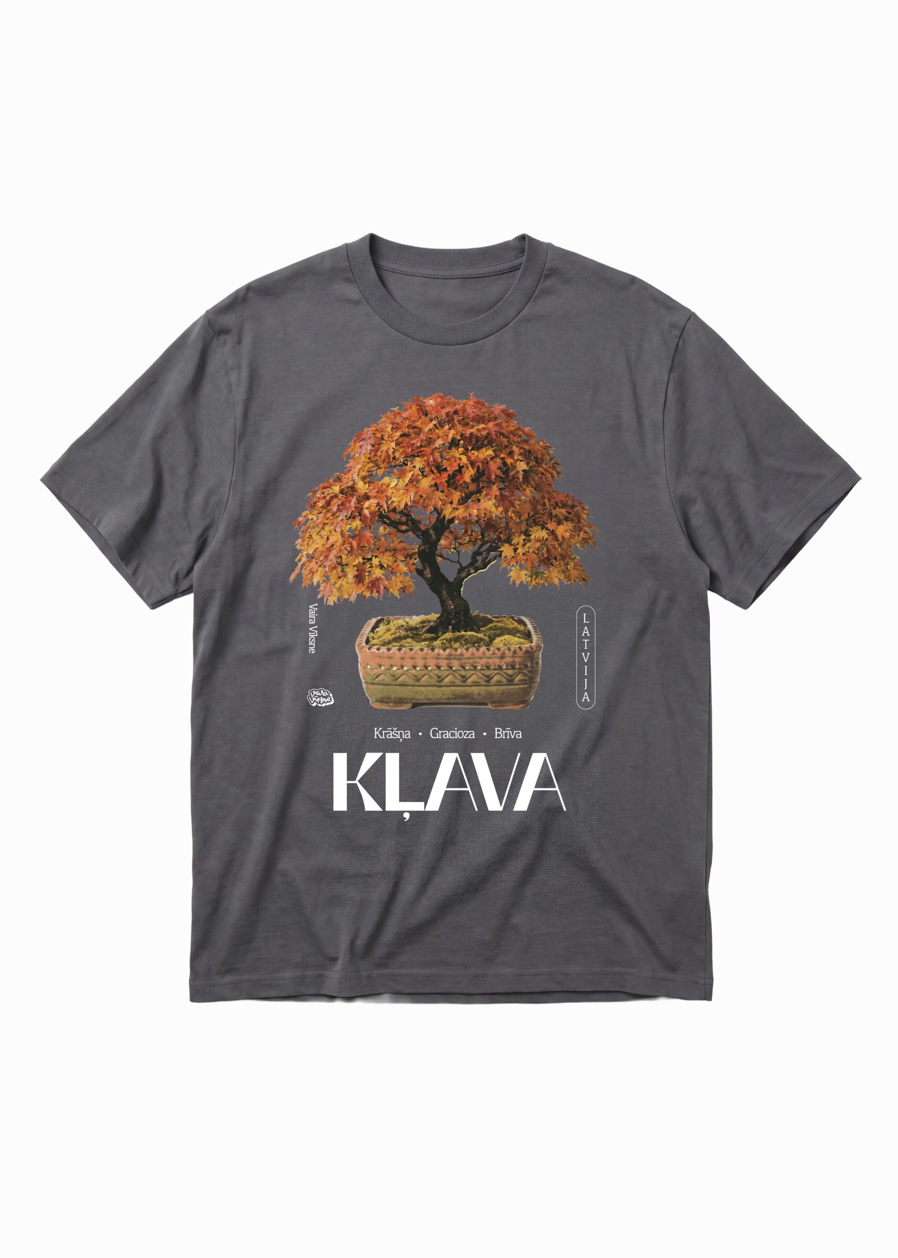 Organiskas Kokvilnas T-krekls KĻAVA