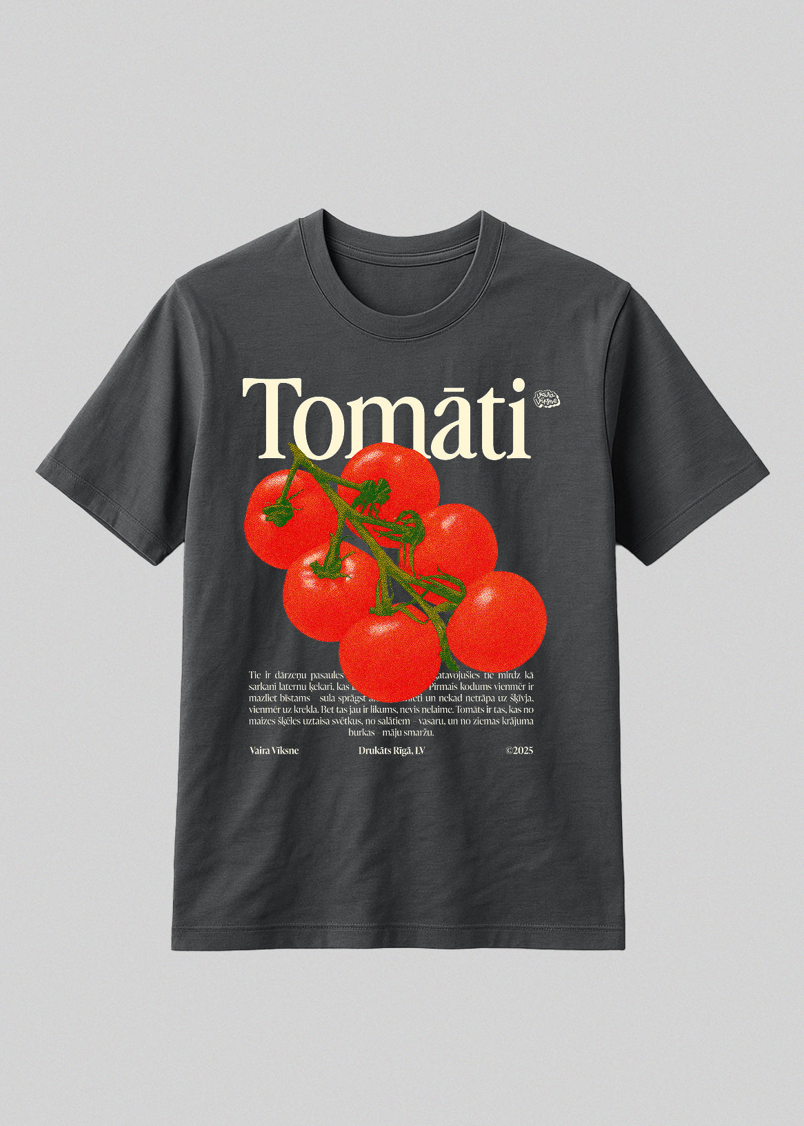 Organiskas Kokvilnas T-krekls TOMĀTI