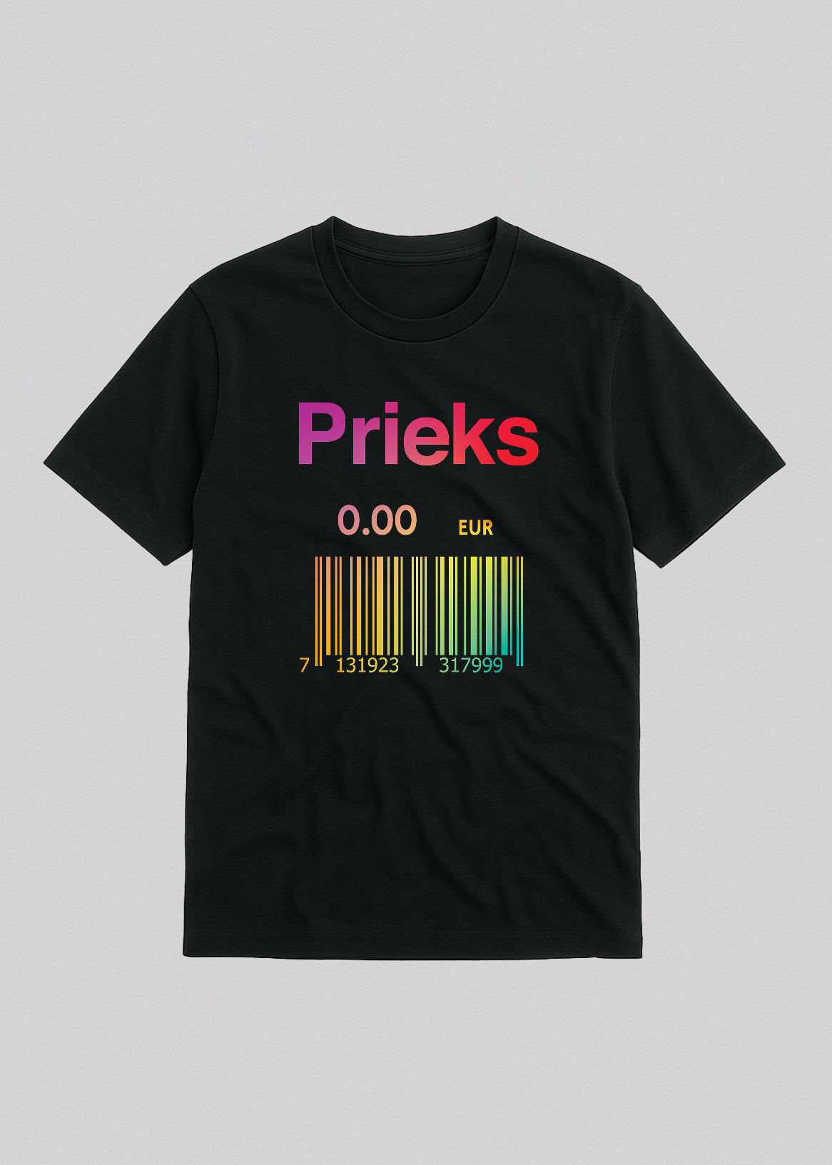 Organiskas Kokvilnas T-krekls "Prieks"