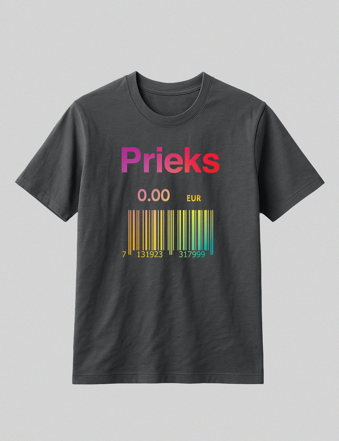 Organiskas Kokvilnas T-krekls "Prieks"