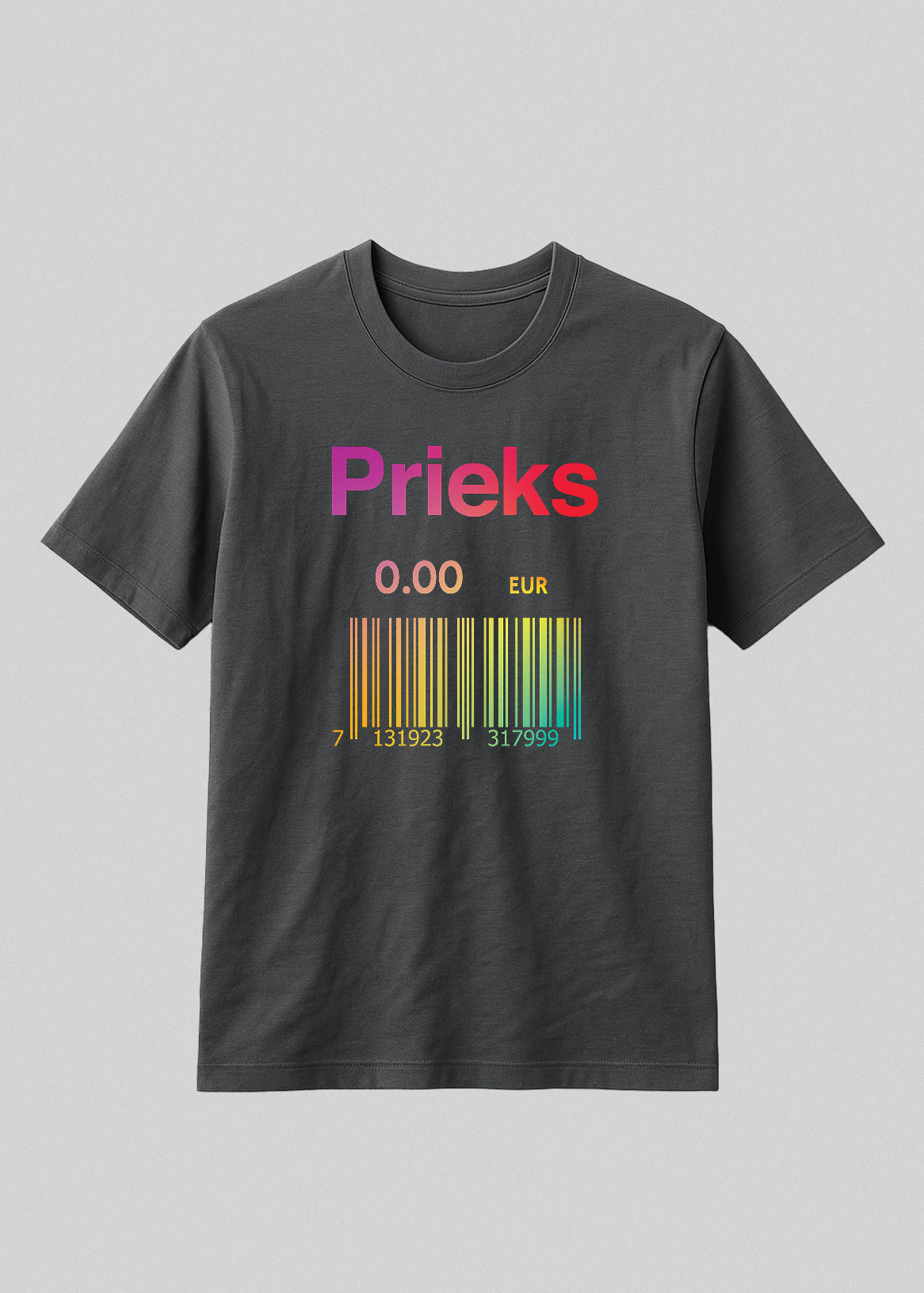 Organiskas Kokvilnas T-krekls "Prieks"