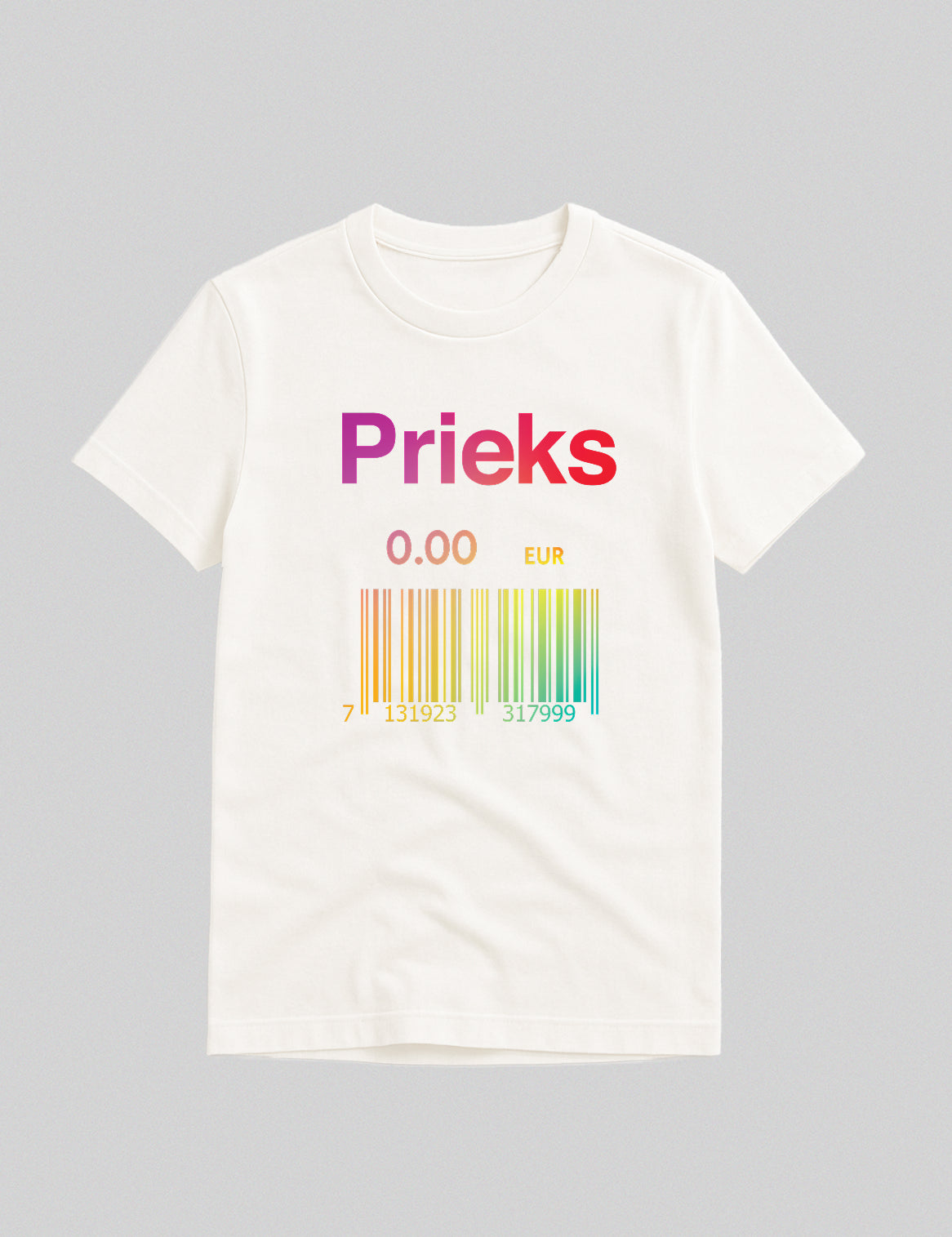 Organiskas Kokvilnas T-krekls "Prieks"