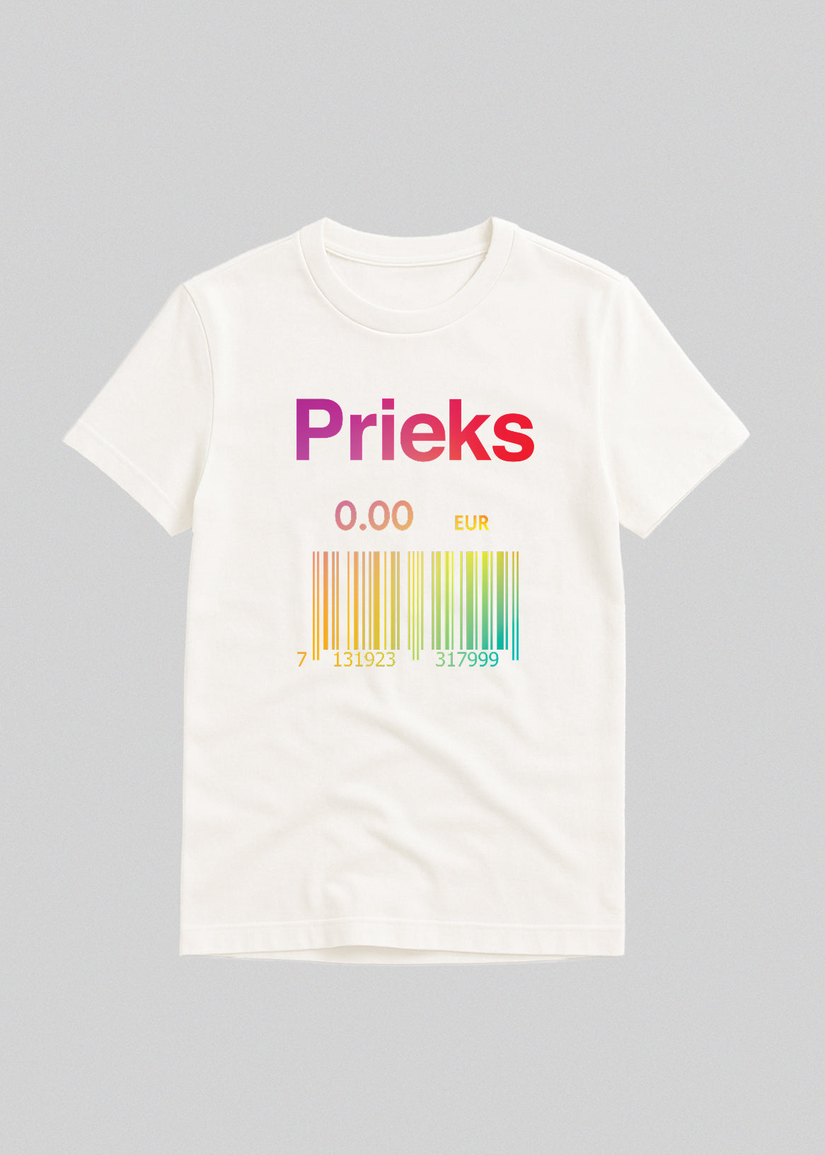 Organiskas Kokvilnas T-krekls "Prieks"