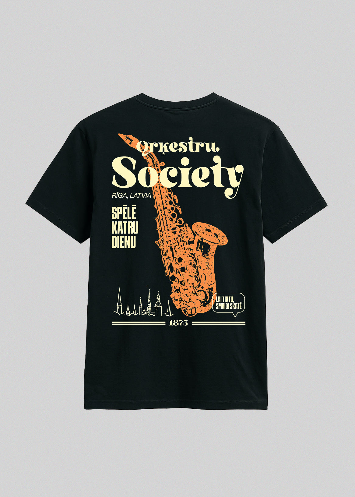 Organiskas Kokvilnas T-krekls ORĶESTRU SOCIETY