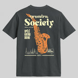 Organiskas Kokvilnas T-krekls ORĶESTRU SOCIETY