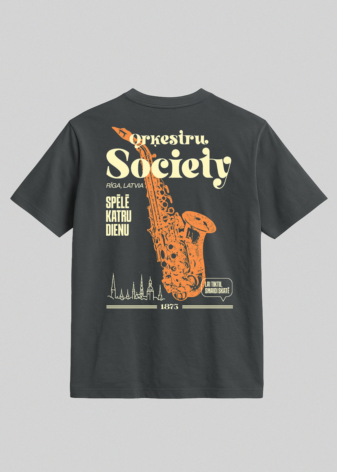 Organiskas Kokvilnas T-krekls ORĶESTRU SOCIETY