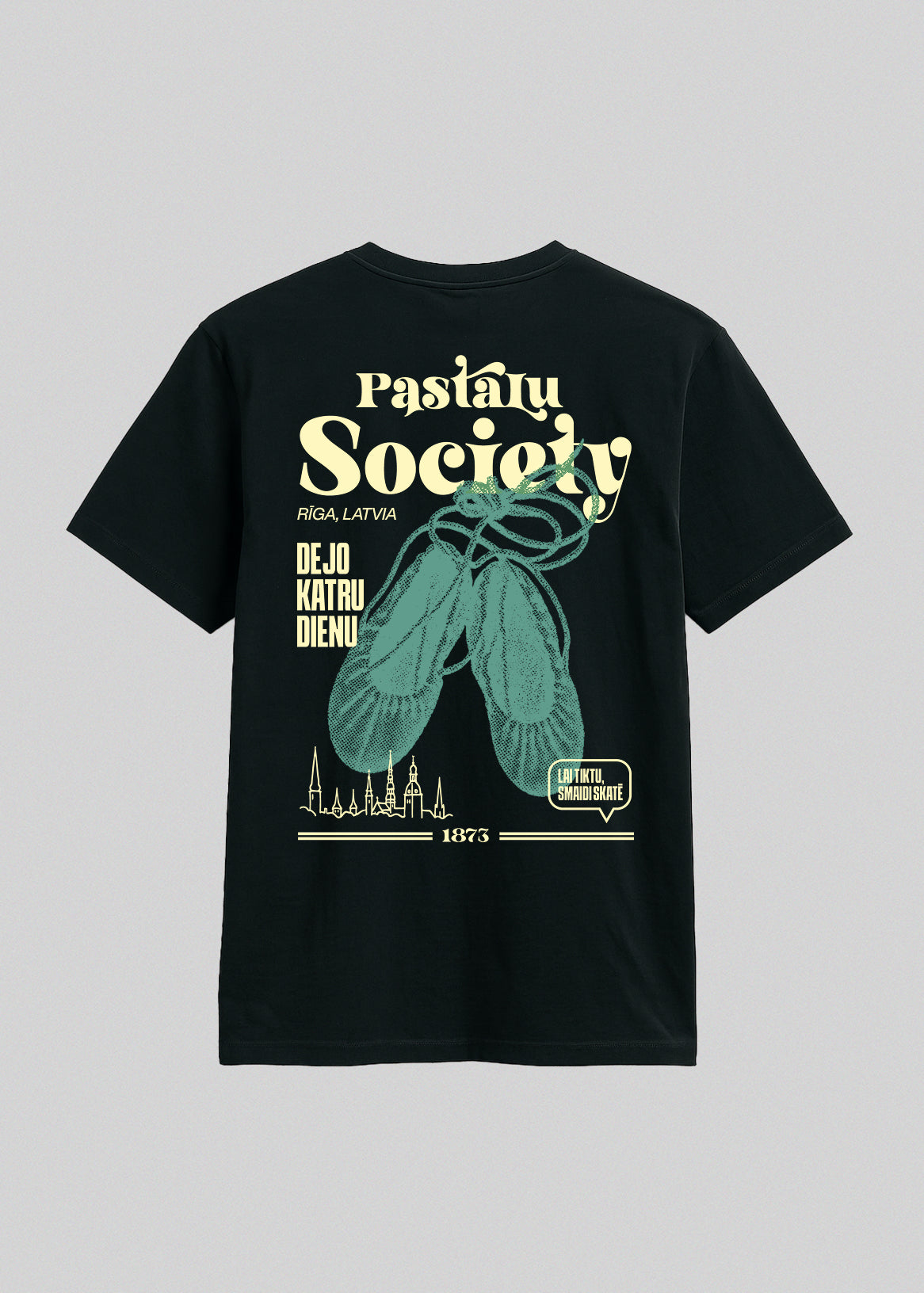 Organiskas Kokvilnas Regular T-krekls PASTALU SOCIETY