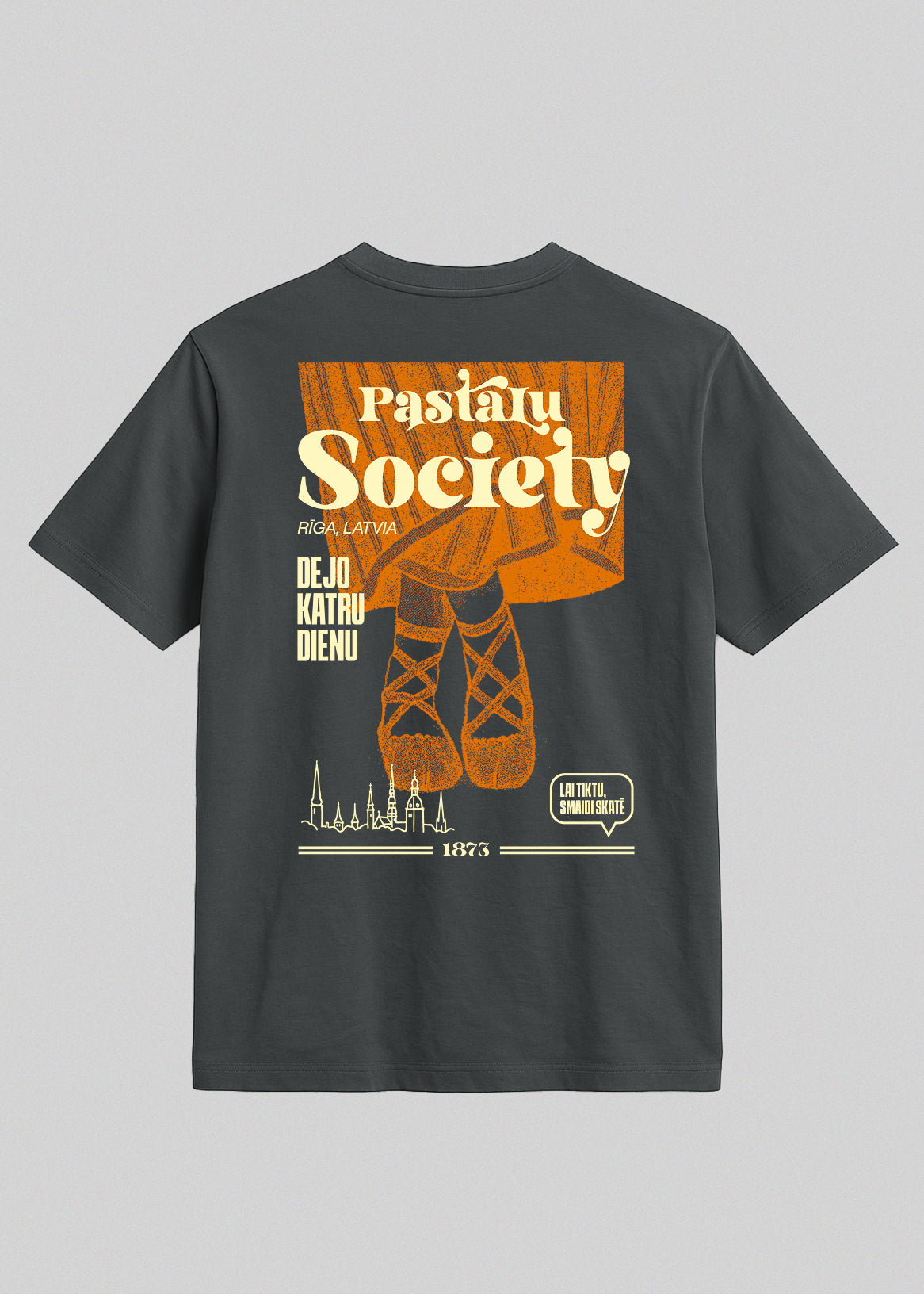 Organiskas Kokvilnas Regular T-krekls PASTALU SOCIETY