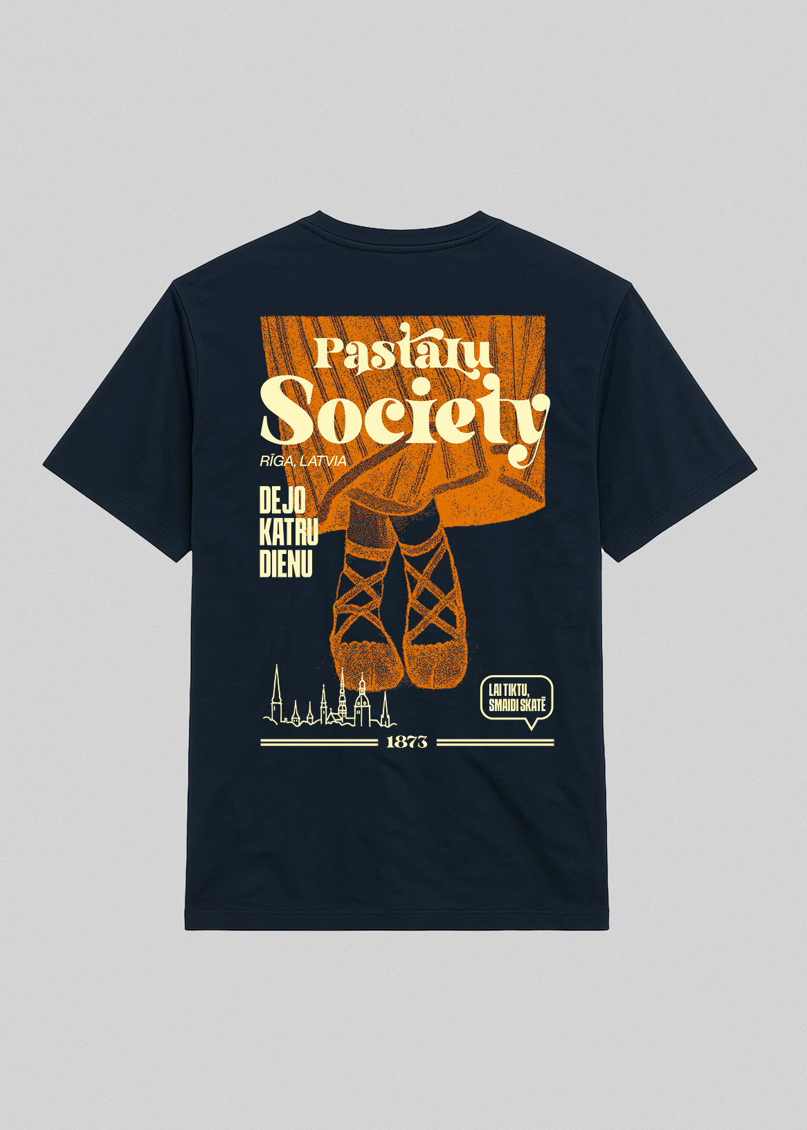 Organiskas Kokvilnas Regular T-krekls PASTALU SOCIETY