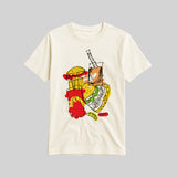 Bērnu kokvilnas T-krekls PUSDIENU PIEDĀVĀJUMS