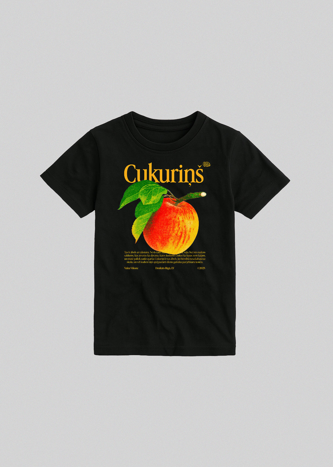 Bērnu kokvilnas T-krekls CUKURIŅŠ
